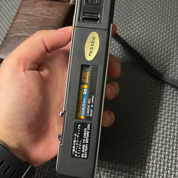 Canon 110 ED Rangefinder Film‎ Pocket Camera Vintage Retrospective W/Case Japan - Picture 3 of 6